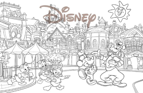 Disney:4rgenjwdeta= Coloring Pages