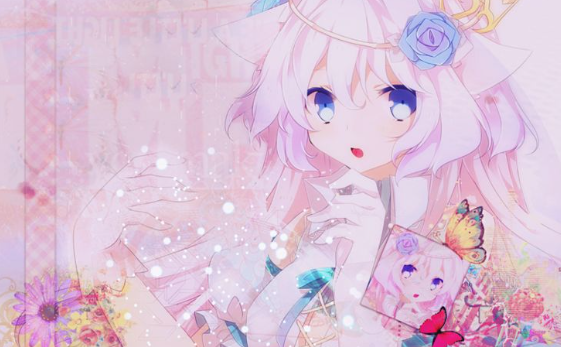 Pastel:85jfmhrudku= Kawaii Anime Girl