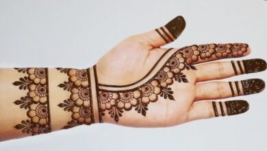 Beautiful:8myraccxre8= Simple Easy Mehendi Design