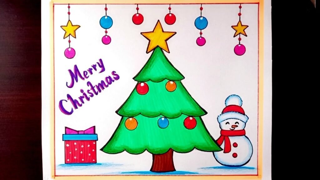 Beautiful:8ogb3bec5ii= Christmas Tree Drawing