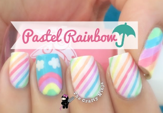 Pastel:-Cdpljy_Qce= Rainbow Nails