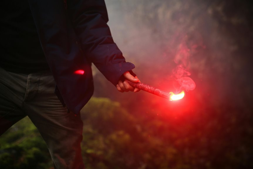 mysterious call through fog